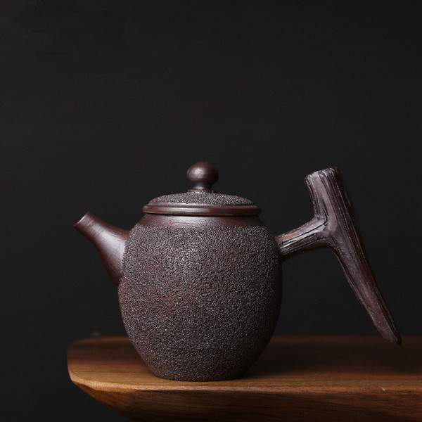 Ya Ba Ice Smoke Ceramic Chinese Kung Fu Tea Teapot