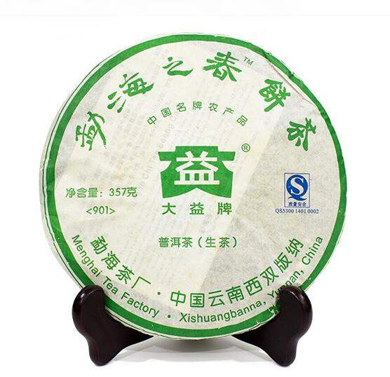 TAETEA Brand Meng Hai Zhi Chun Pu-erh Tea 2009 357g Raw