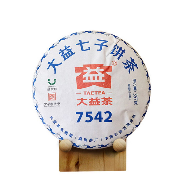 TAETEA Brand 7542 Pu-erh Tea 2018 357g Raw