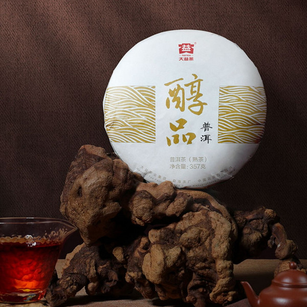 TAETEA Brand Chun Pin Pu-erh Tea 2022 357g Ripe