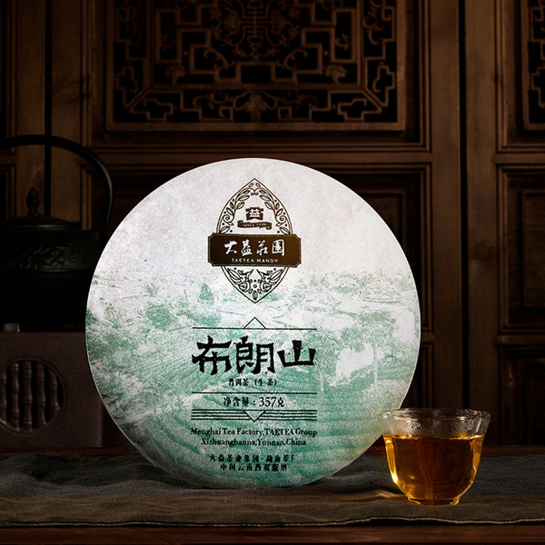 TAETEA Brand Bu Lang Shan Pu-erh Tea 2016 357g Raw