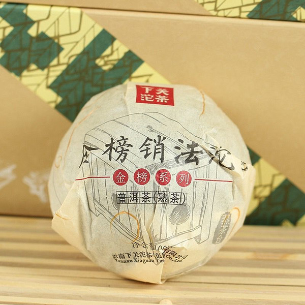 XIAGUAN Brand Jin Bang Xiao Fa Pu-erh Tea Tuo 2019 100g Ripe