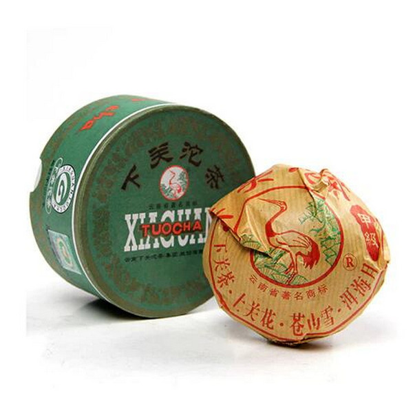 XIAGUAN Brand Jia Ji Pu-erh Tea Tuo 2010 100g Raw