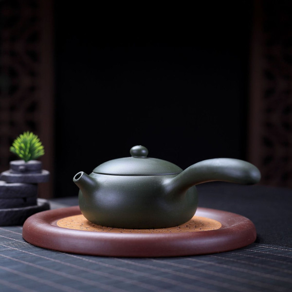 Handmade Yixing Zisha Clay Teapot Tang Yu Xi Shi 230ml