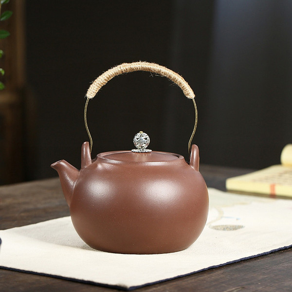 Handmade Yixing Zisha Clay Kettle Rong Lu 1100ml