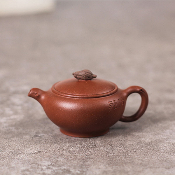 Handmade Yixing Zisha Clay Teapot Qing Ya 130ml