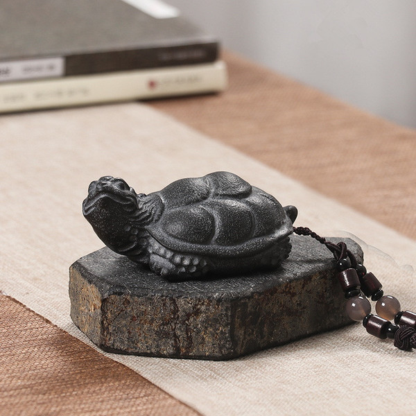 Zhen Zhai Long Gui Stone Tea Pet Table Decoration Ornament