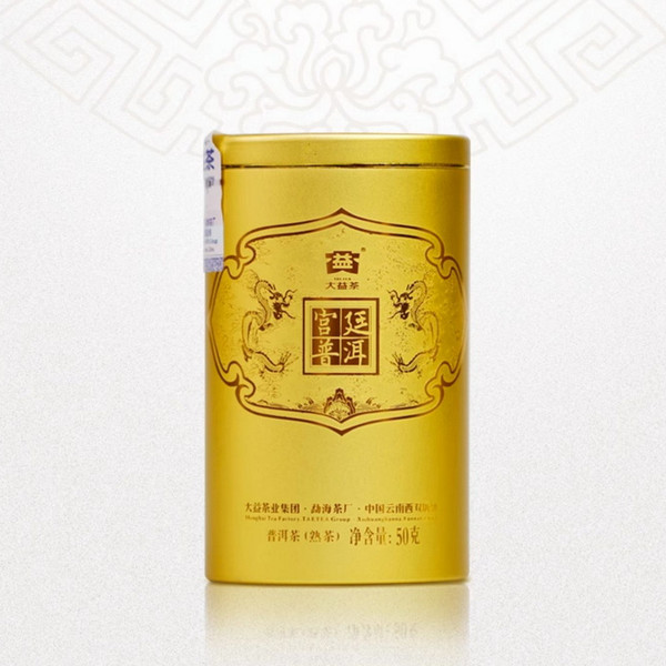 TAETEA Brand Gong Ting Pu-erh Tea Loose 2022 50g Ripe