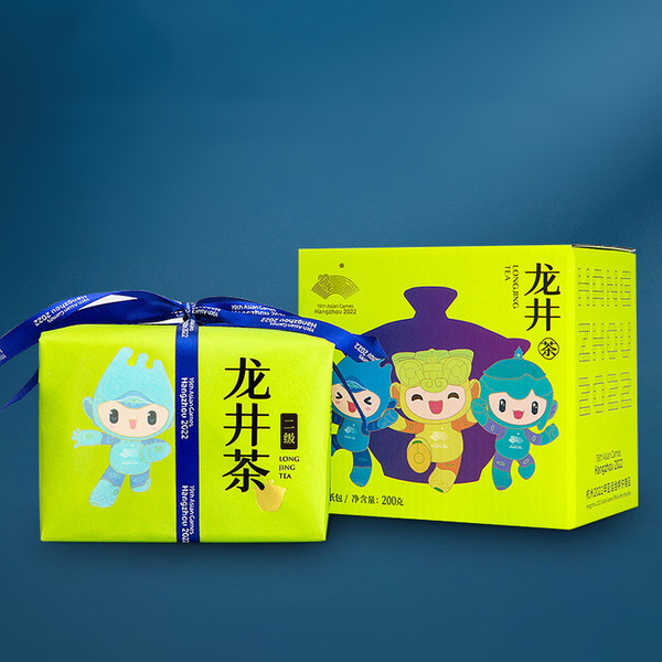 EFUTON Brand Pre-ming 2nd Grade Ya Yun Long Jing Dragon Well Green Tea 200g