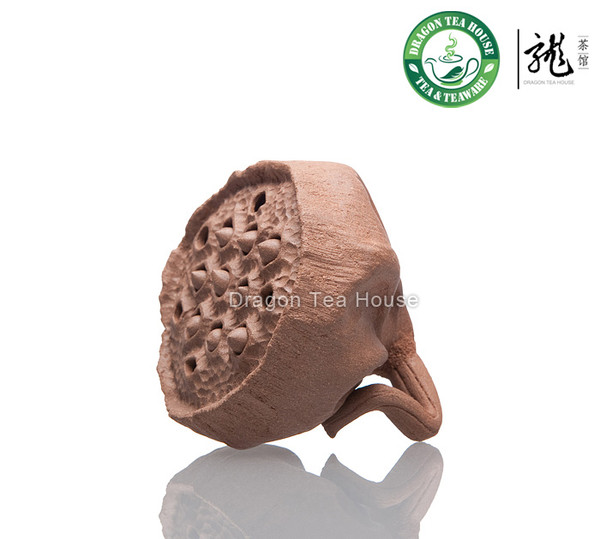 Lotus Seed Pod * Handmade Zisha Duanni Desk Ornament