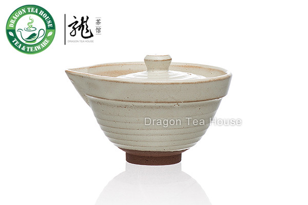 Handmade White Ceramic Gongfu Tea Gaiwan 100ml 3.38 oz