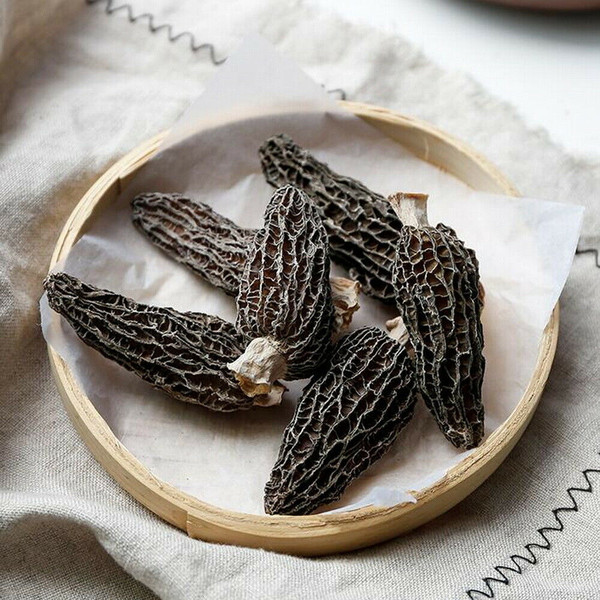 Dried Wild Organic Natural High Mountain Fresh Harvest Top Whole Morel Mushrooms