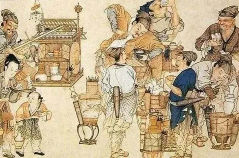 The evolution of the way of drinking tea in China - from eating to cooking to brewing