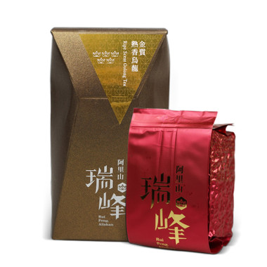 TAIWAN TEA Brand Pin Cha Gift Box AliShan Taiwan High Mountain Gao Shan  Oolong Tea 150g*2