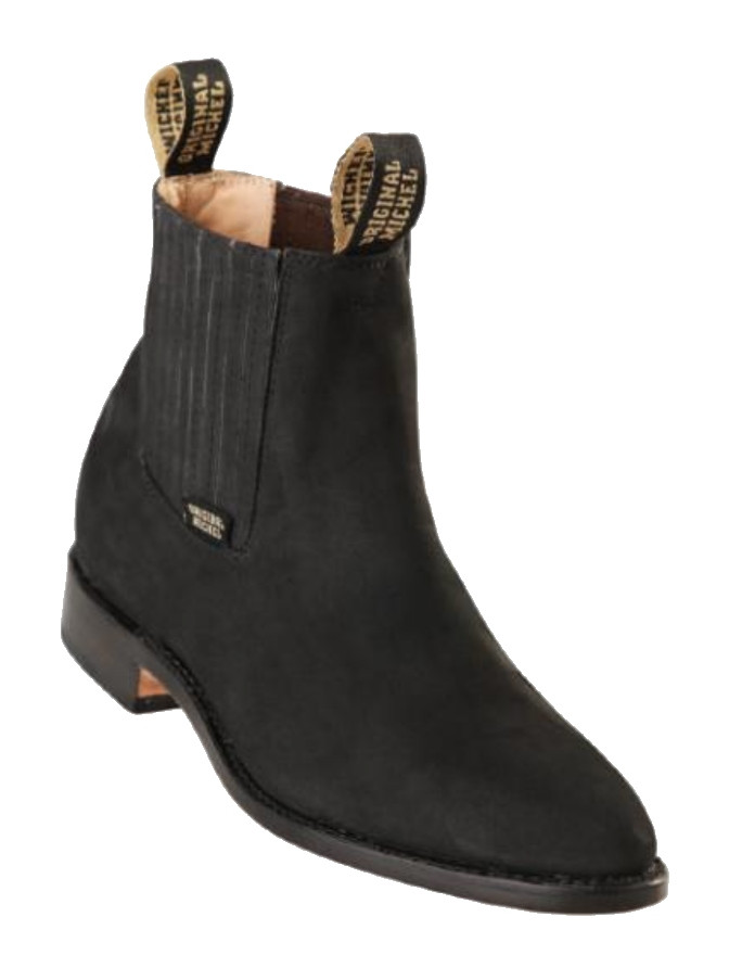 Original Michel Grasso Leather Cognac Charro Boot