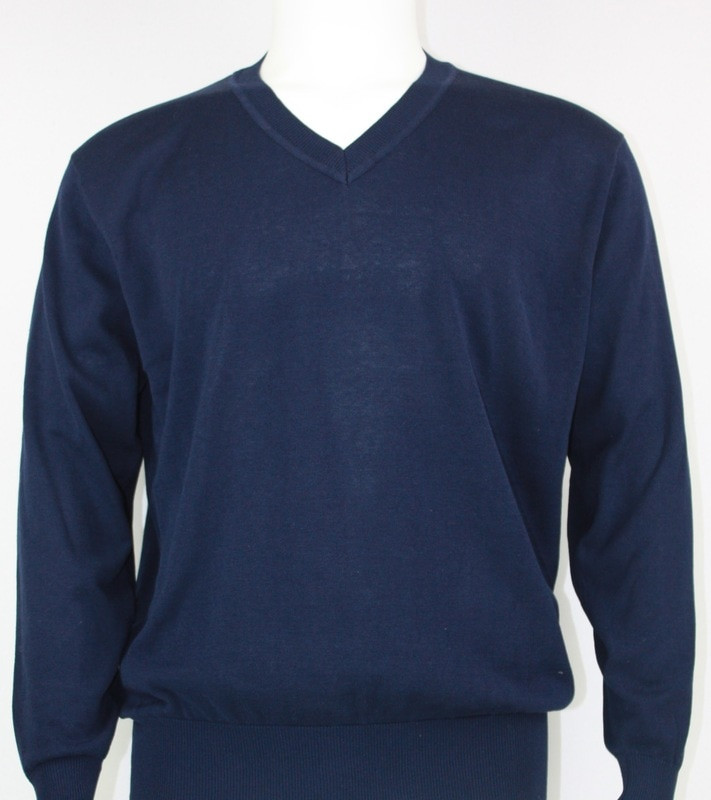 Bassiri Long Sleeve Collar Neck Red Sweater 639