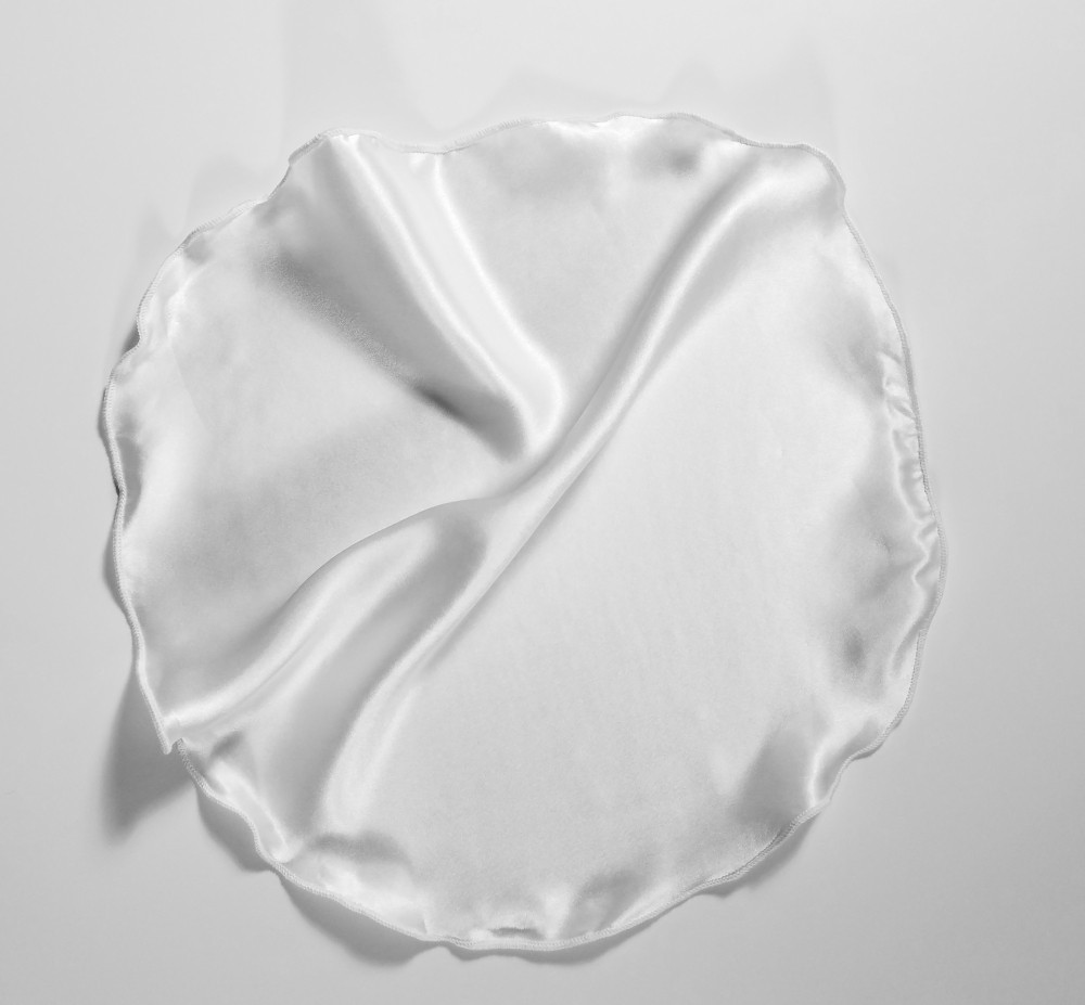 Antonio Ricci 2in1 White 100 Silk Pouf Pocket Square