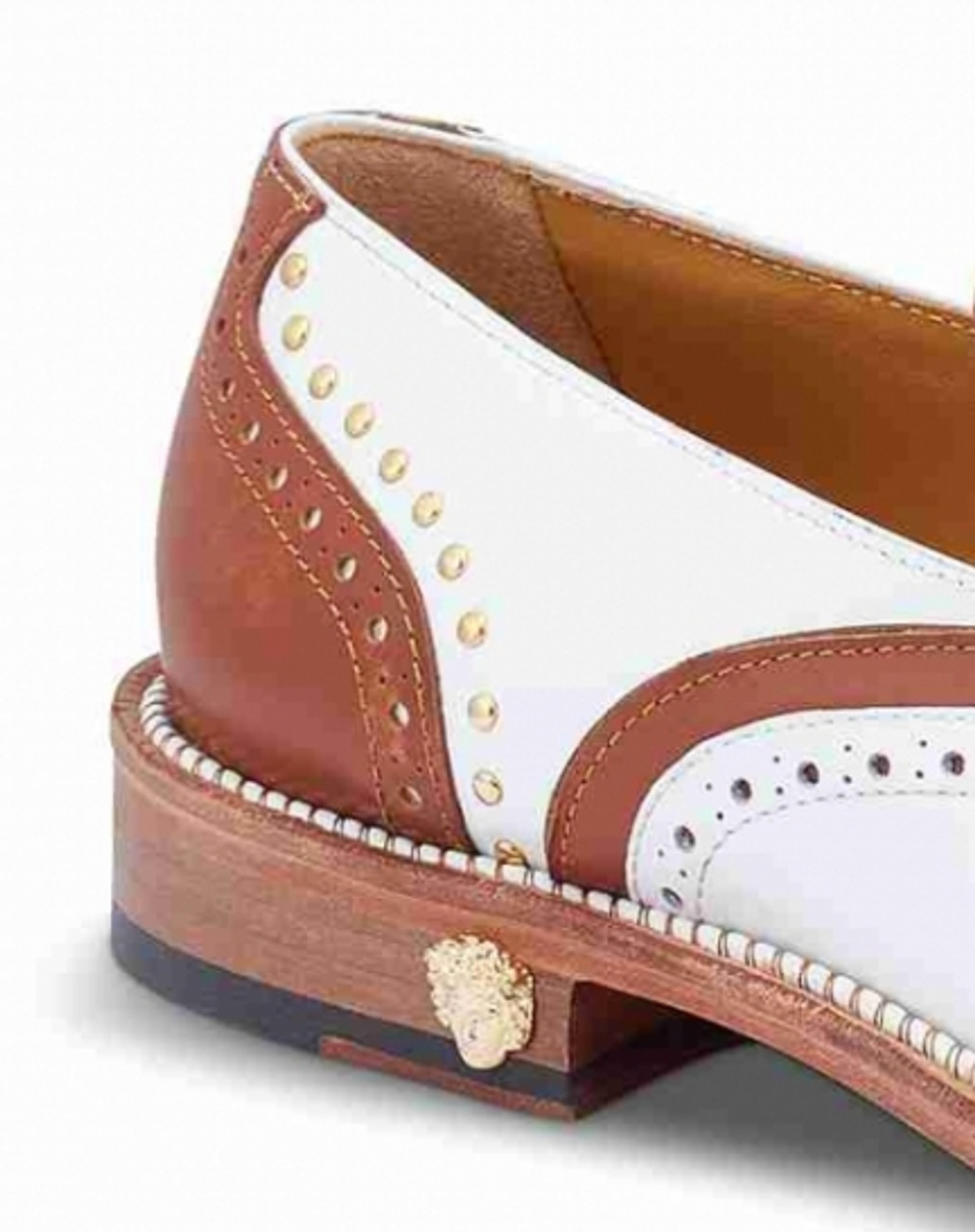 Mauri Viper 44295 Cognac Genuine Eel Crocodile Shoes