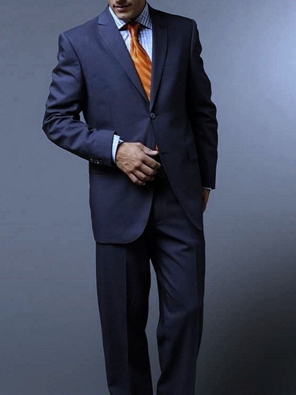 Barocci Super 150's Wool Classic Italian Suit - Vavra's Menswear