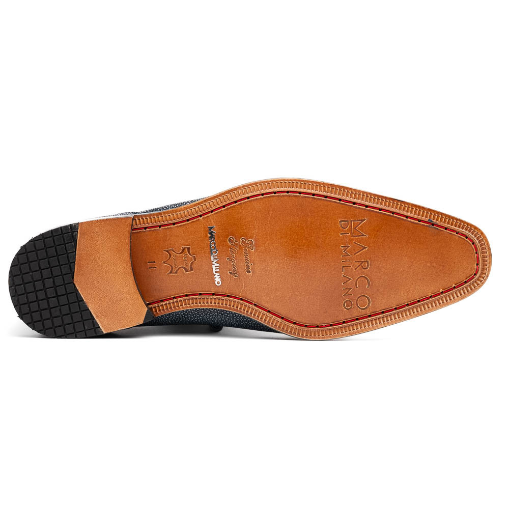 Marco Di Milano Riccardo Belt - Red Leather Dress Shoe
