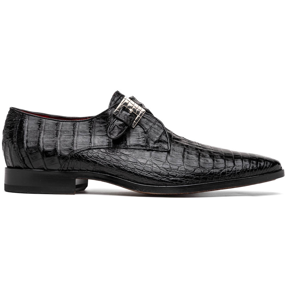 Belvedere - Valiente - Genuine Ostrich Double Monk Strap Dress Shoe - Ant. Ocean - 02442  (IN STORE) (FINAL SALE)