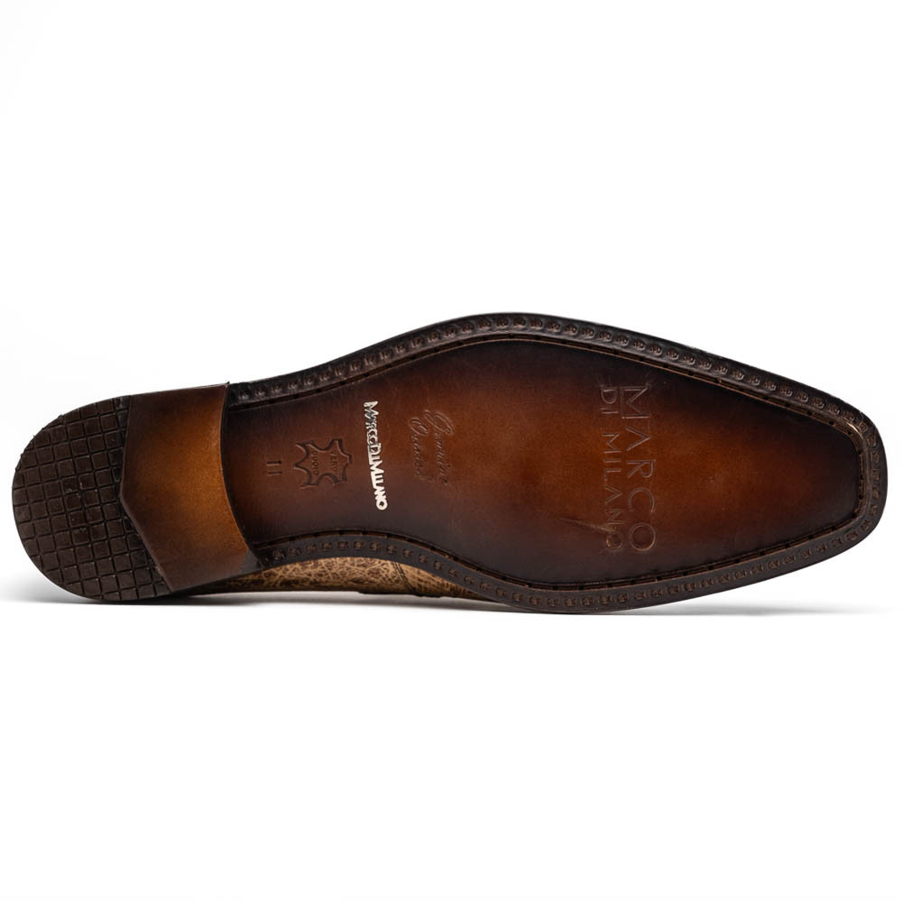 Bolonia Men’s Genuine Ostrich Horse-Bit Driver Loafers | Marco Di Milano