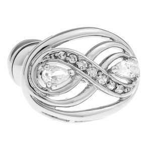 Clear Diamond Crystal Cufflinks (V-CF-C40421C) Clear Diamond Crystal Cufflinks (V-CF-C40421C)