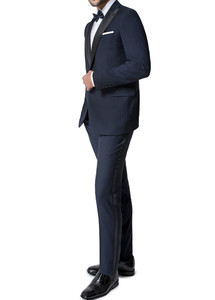 Paul Betenly Peak Lapel with Flat Front Slacks Tuxedo - Classic Fit Paul Betenly Peak Lapel with Flat Front Slacks Tuxedo - Classic Fit