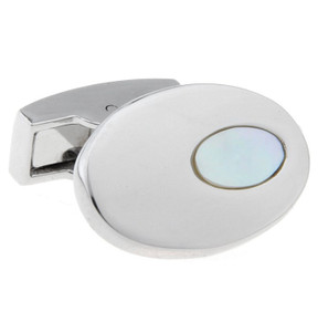 Mother of Pearl Insert Cufflinks (V-CF-64036MP) Mother of Pearl Insert Cufflinks (V-CF-64036MP)