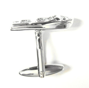 Power Boat Silver Cufflinks (V-CF-M51582S) Power Boat Silver Cufflinks (V-CF-M51582S)