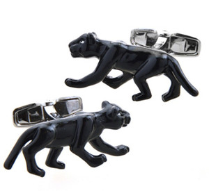 Large Black Panther Cat Cufflinks (V-CF-M50823) Large Black Panther Cat Cufflinks (V-CF-M50823)