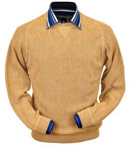Peru Unlimited Baby Alpaca and Wool Sweatshirt Sweater - Melon Peru Unlimited Baby Alpaca and Wool Sweatshirt Sweater - Melon