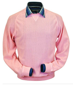 Peru Unlimited Baby Alpaca and Wool Sweatshirt Sweater - Pink Peru Unlimited Baby Alpaca and Wool Sweatshirt Sweater - Pink