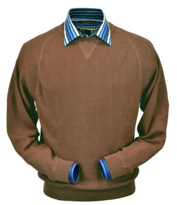 Peru Unlimited Baby Alpaca and Wool Sweatshirt Sweater - Camel Peru Unlimited Baby Alpaca and Wool Sweatshirt Sweater - Camel