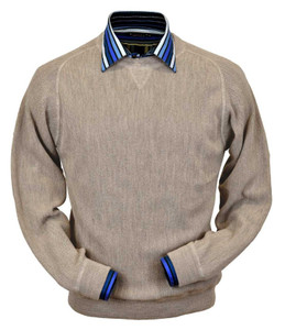 Peru Unlimited Baby Alpaca and Wool Sweatshirt Sweater - Sand Peru Unlimited Baby Alpaca and Wool Sweatshirt Sweater - Sand