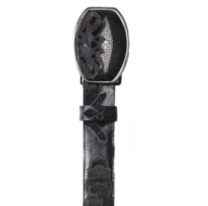 Los Altos Genuine Stingray Western Fashion Belt - Singlestone Los Altos Genuine Stingray Western Fashion Belt - Singlestone