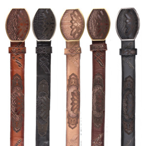 Los Altos Genuine Shark Western Fashion Belt Los Altos Genuine Shark Western Fashion Belt