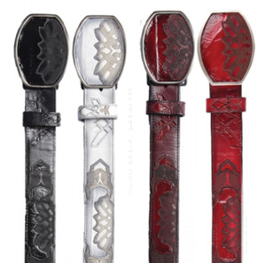 Los Altos Genuine Eel Western Fashion Belt Los Altos Genuine Eel Western Fashion Belt