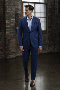 MaxDavoli 2-Button Super 150's Wool Sharkskin Suit MaxDavoli 2-Button Super 150's Wool Sharkskin Suit