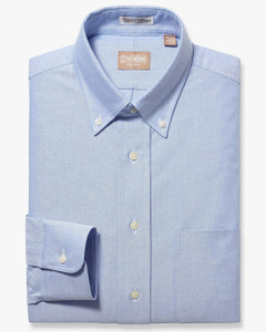 Gitman Bros. 100% Blue Cotton Oxford Button-Down Shirt Gitman Bros. 100% Blue Cotton Oxford Button-Down Shirt