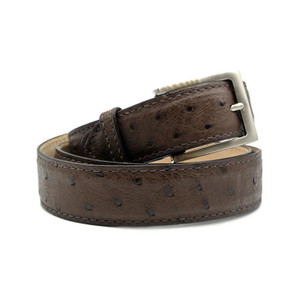 Zelli Genuine Ostrich Quill Italian Dress Belt Zelli Genuine Ostrich Quill Italian Dress Belt