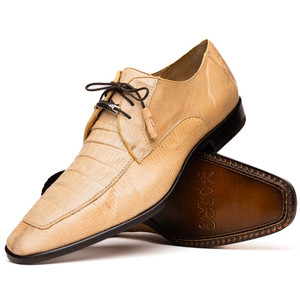 Marco di Milano Genuine Caiman Crocodile & Lizard Dress Shoe - Orix Marco di Milano Genuine Caiman Crocodile & Lizard Dress Shoe - Orix