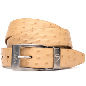 Marco di Milano Genuine Ostrich Quill Dress Belt - Orix Marco di Milano Genuine Ostrich Quill Dress Belt - Orix