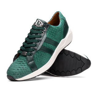 Marco di Milano Genuine Sueded Python Sneaker - Green Marco di Milano Genuine Sueded Python Sneaker - Green