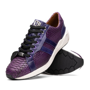 Marco di Milano Genuine Sueded Python Sneaker - Purple Marco di Milano Genuine Sueded Python Sneaker - Purple