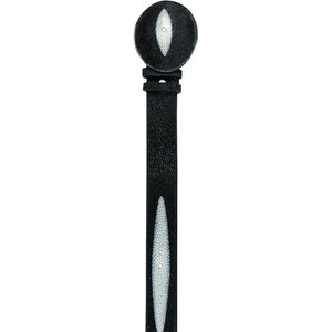 Los Altos Genuine Stingray Western Belt - Black Los Altos Genuine Stingray Western Belt - Black