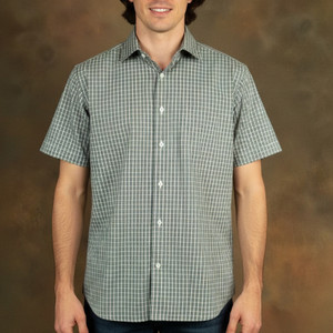 Leonardo Valenti 100% Cotton Short Sleeve Sports Shirt