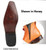 Original Michel Boot Co. Leather Side Zip Snub Toe Ankle Boot  Original Michel Boot Co. Leather Side Zip Snub Toe Ankle Boot