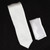 100% Satin Silk Necktie with Pocket Square - White 100% Satin Silk Necktie with Pocket Square - White