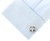 Large Diamond Center Swarovski® Crystal Cufflinks (V-CF-C52785-C) Large Diamond Center Swarovski® Crystal Cufflinks (V-CF-C52785-C)